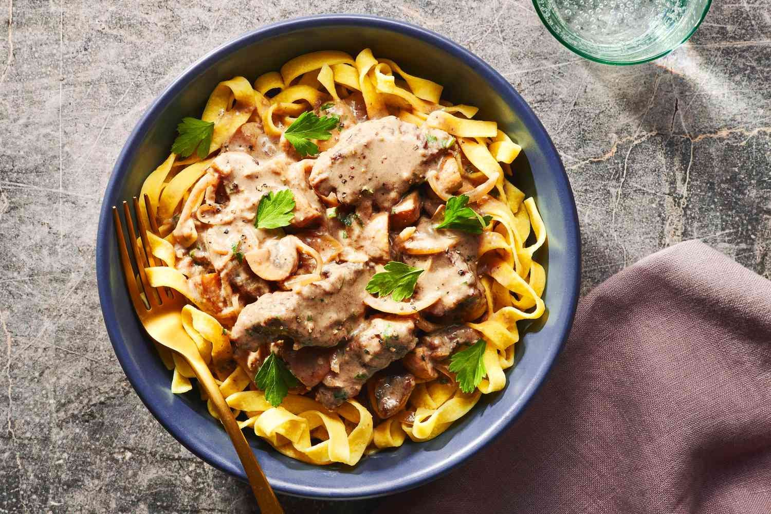 Halal Beef Stroganoff: A Russian Creamy Comfort Dish