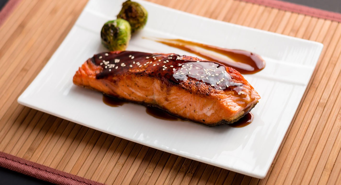Halal Grilled Salmon Teriyaki: Japanese Delight with a Sweet Touch