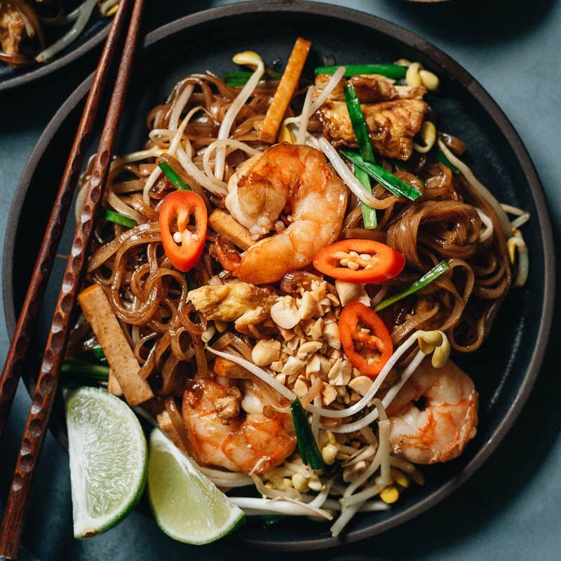Halal Shrimp Pad Thai