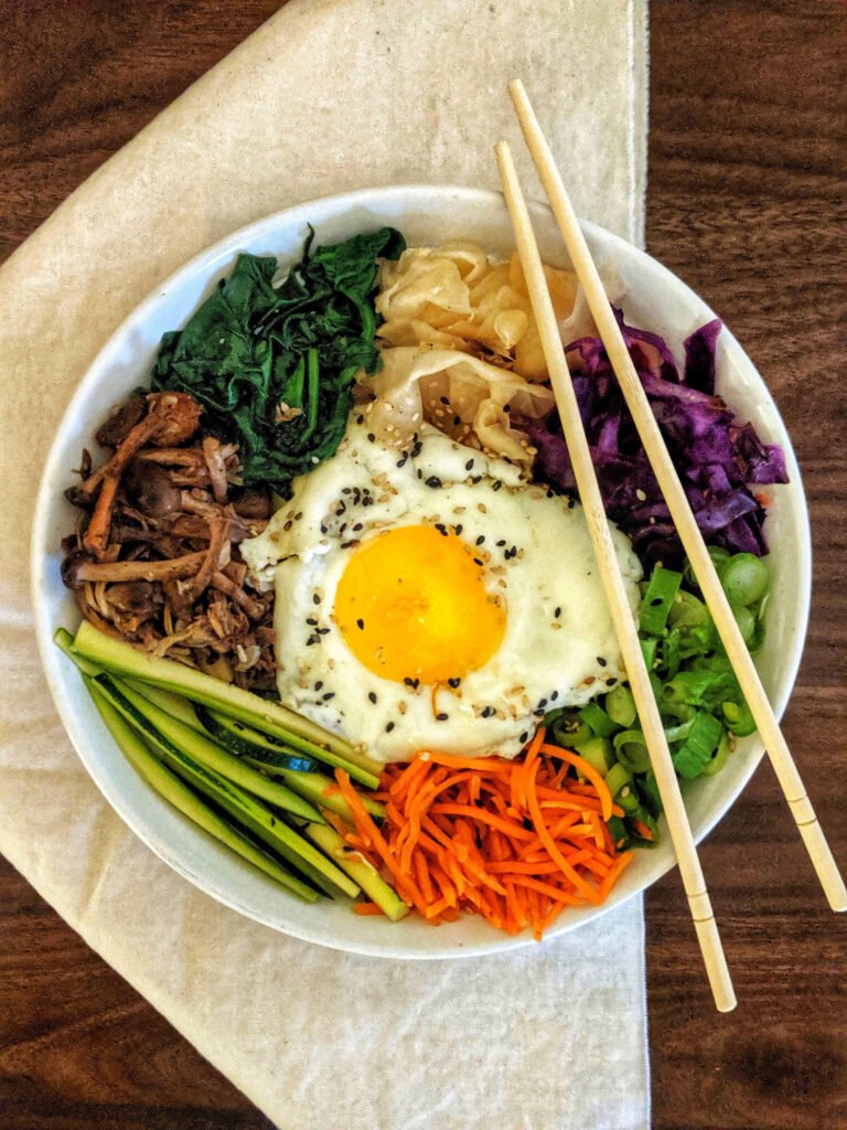 Halal Vegan Bibimbap